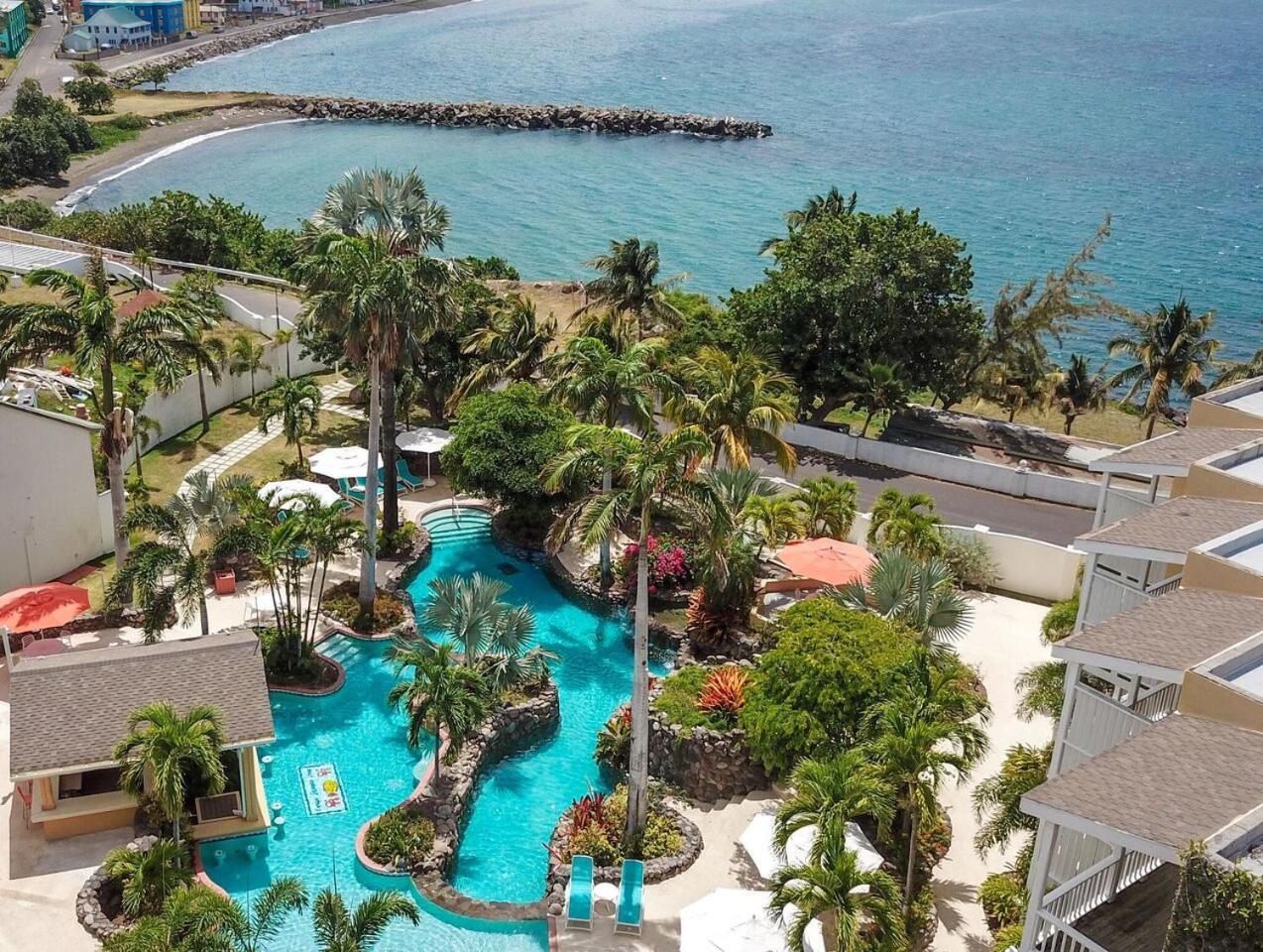 Ocean Terrace Inn Hotel バセテール エクステリア 写真